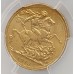 AUSTRALIA 1913 . ONE 1 SOVEREIGN . SYDNEY. GOLD . PCGS MS62